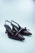 ESCARPIN SLINGBACK – NŒUD DÉCORATIF CHIC YW-5.