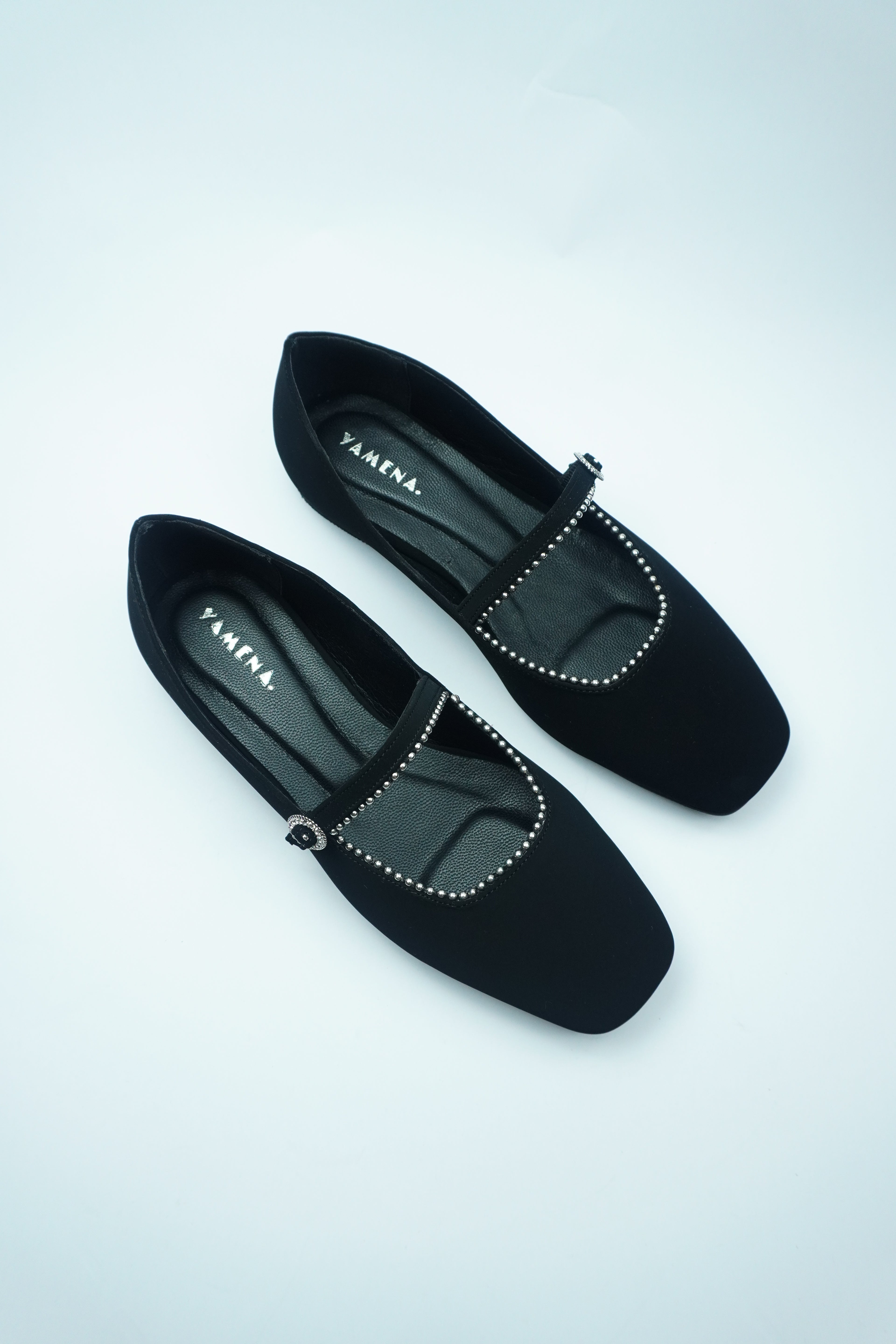 A- BALLERINE ÉLÉGANCE – BRIDE ORNÉE DE STRASS YW-11.