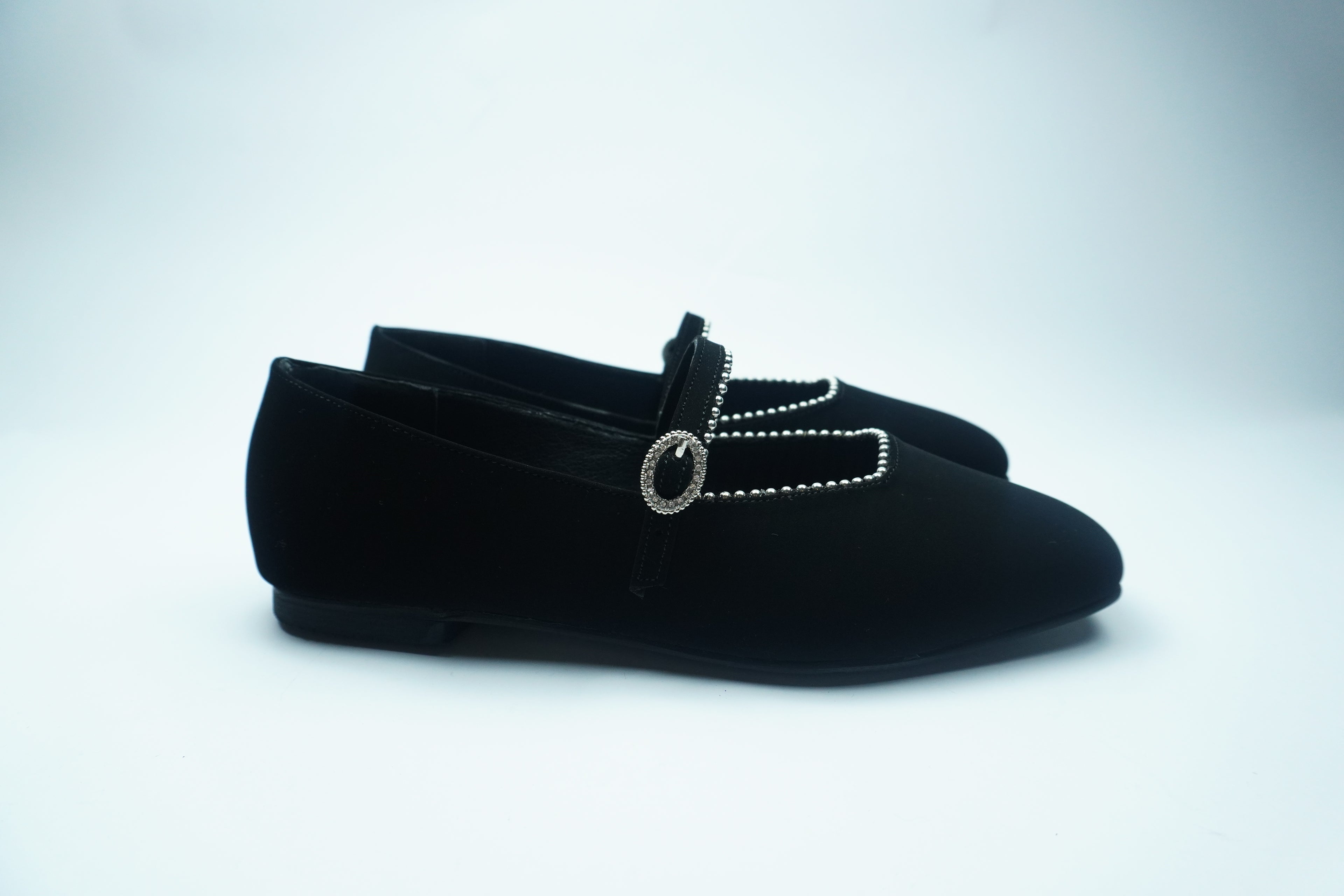 A- BALLERINE ÉLÉGANCE – BRIDE ORNÉE DE STRASS YW-11.