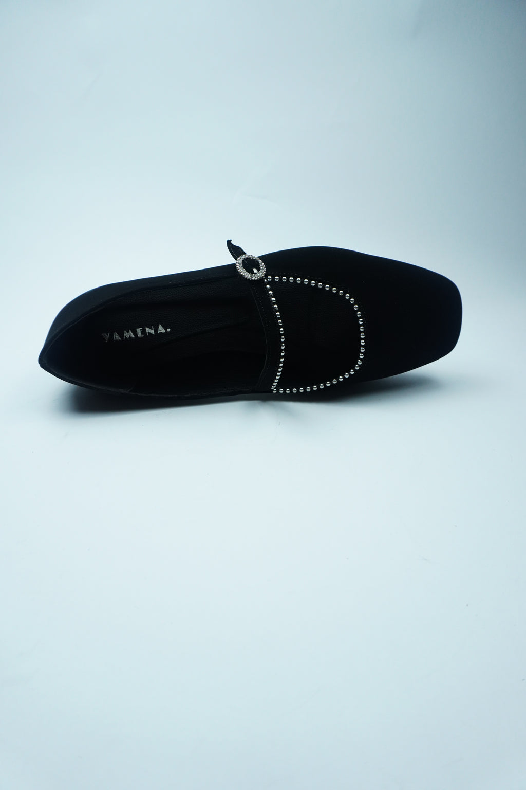 A- BALLERINE ÉLÉGANCE – BRIDE ORNÉE DE STRASS YW-11.