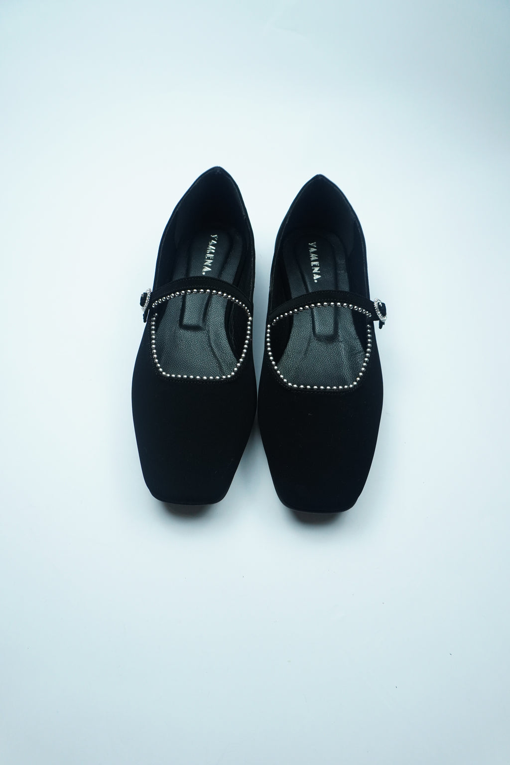 A- BALLERINE ÉLÉGANCE – BRIDE ORNÉE DE STRASS YW-11.