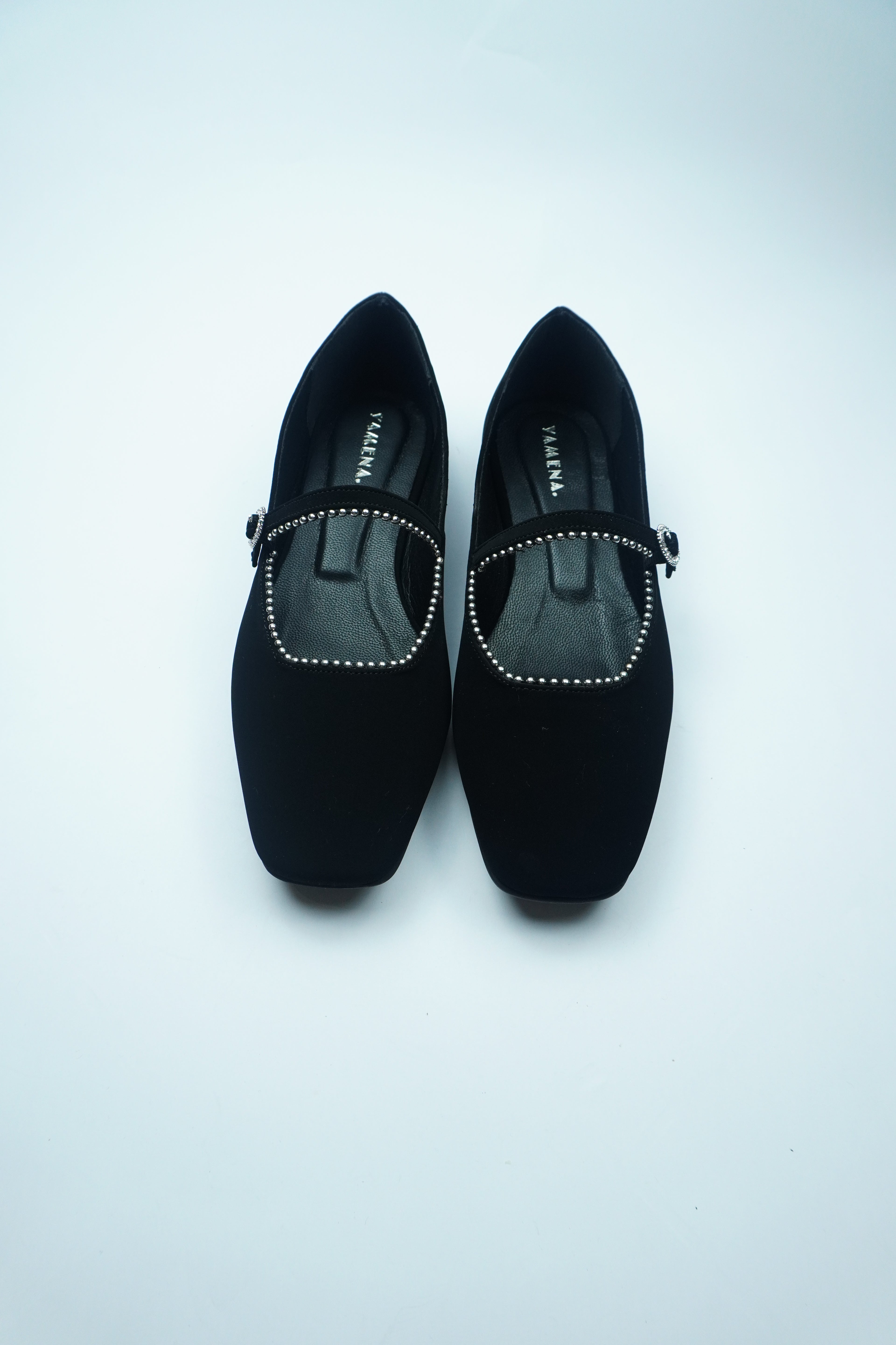 A- BALLERINE ÉLÉGANCE – BRIDE ORNÉE DE STRASS YW-11.