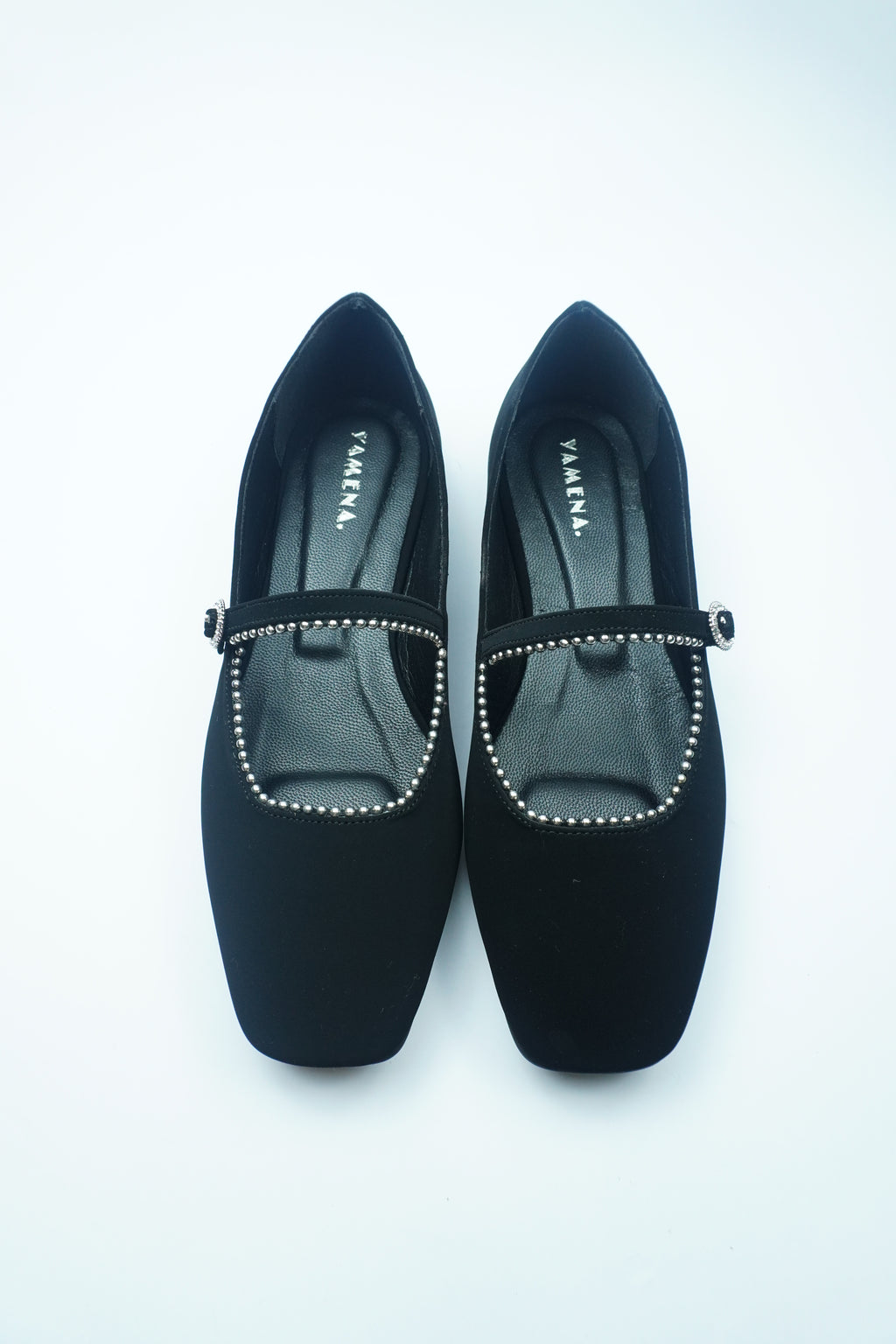 A- BALLERINE ÉLÉGANCE – BRIDE ORNÉE DE STRASS YW-11.