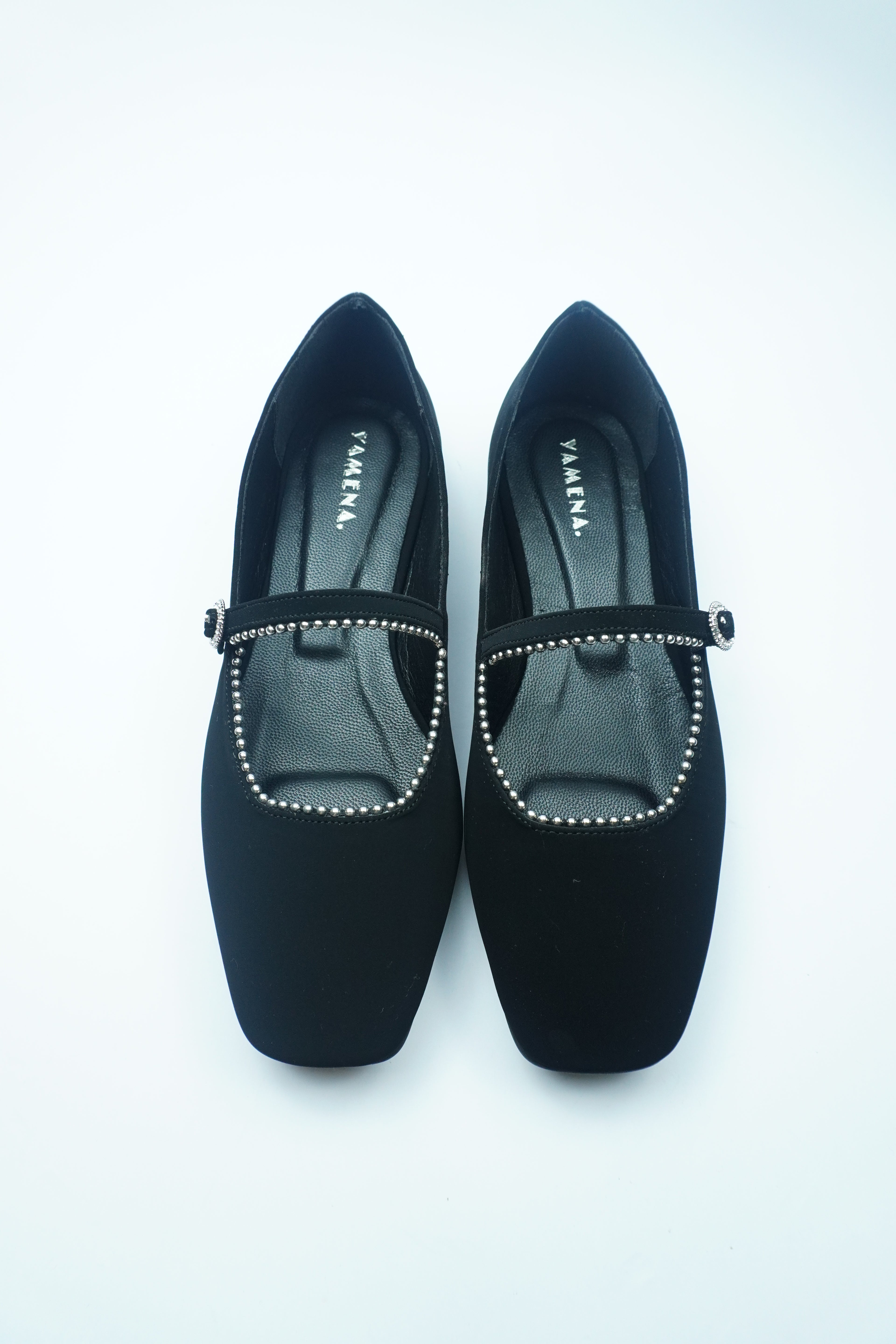 A- BALLERINE ÉLÉGANCE – BRIDE ORNÉE DE STRASS YW-11.