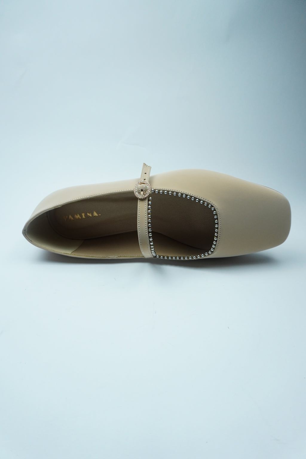 A- BALLERINE ÉLÉGANCE – BRIDE ORNÉE DE STRASS YW-11.