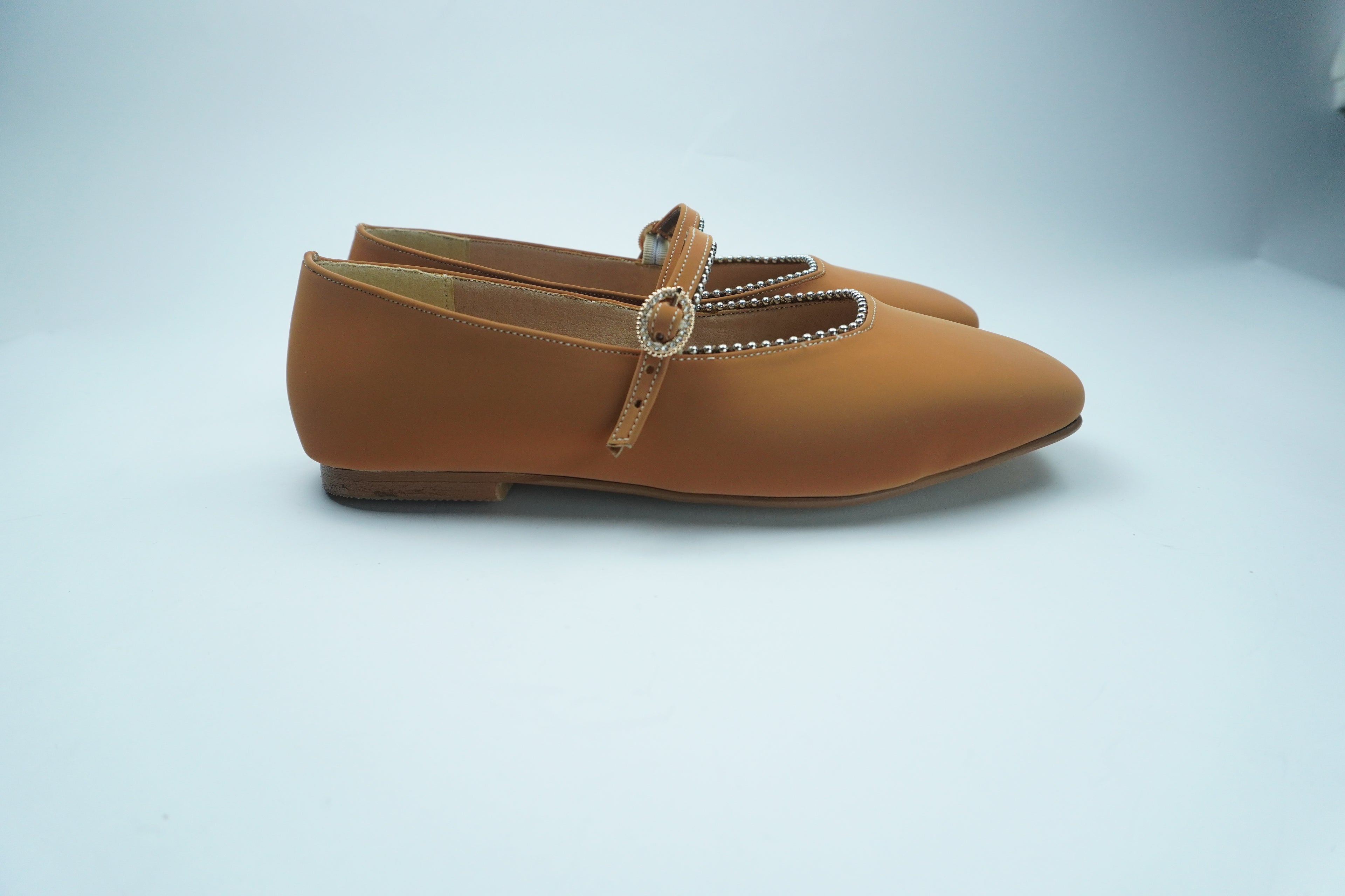 A- BALLERINE ÉLÉGANCE – BRIDE ORNÉE DE STRASS YW-11.