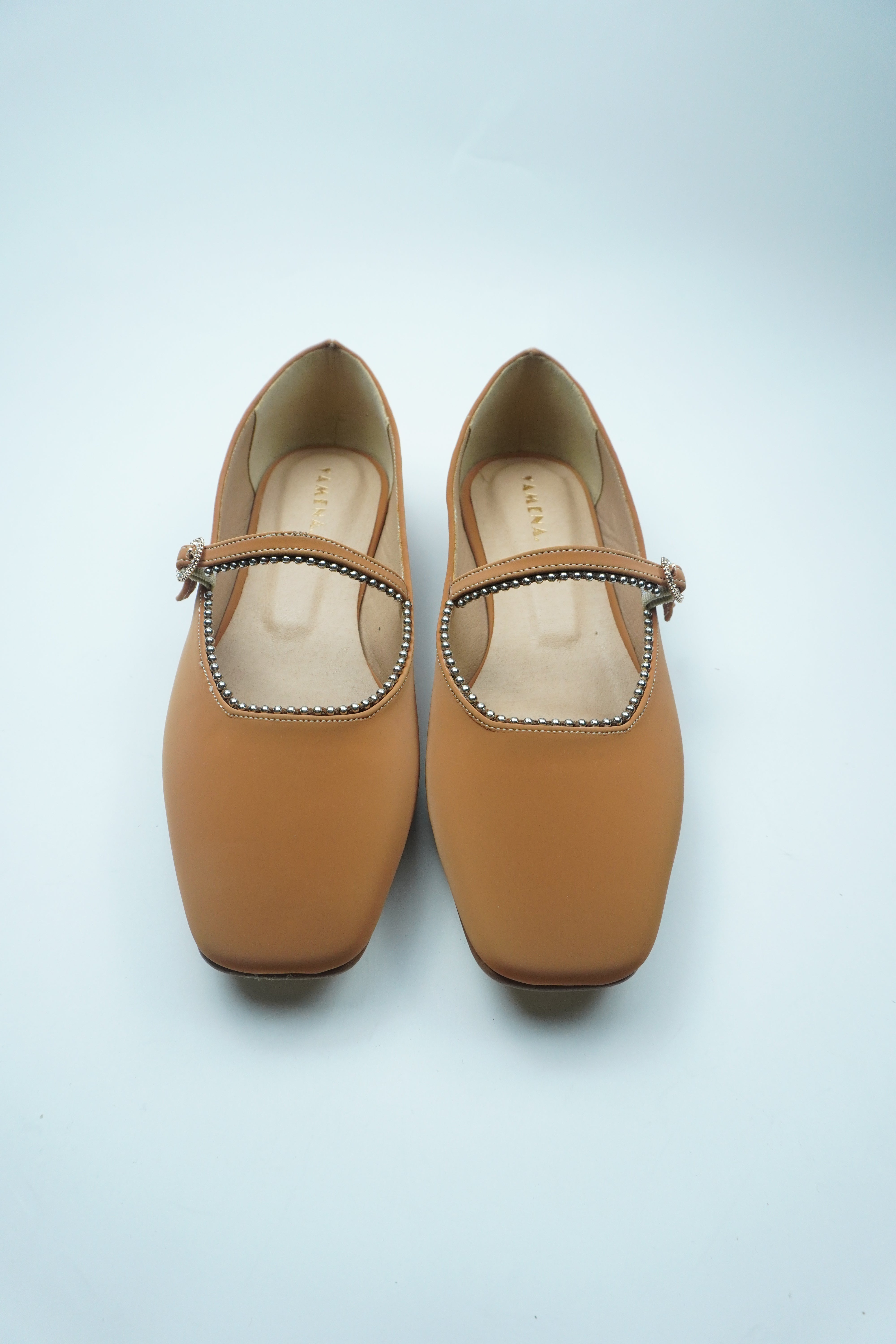 A- BALLERINE ÉLÉGANCE – BRIDE ORNÉE DE STRASS YW-11.