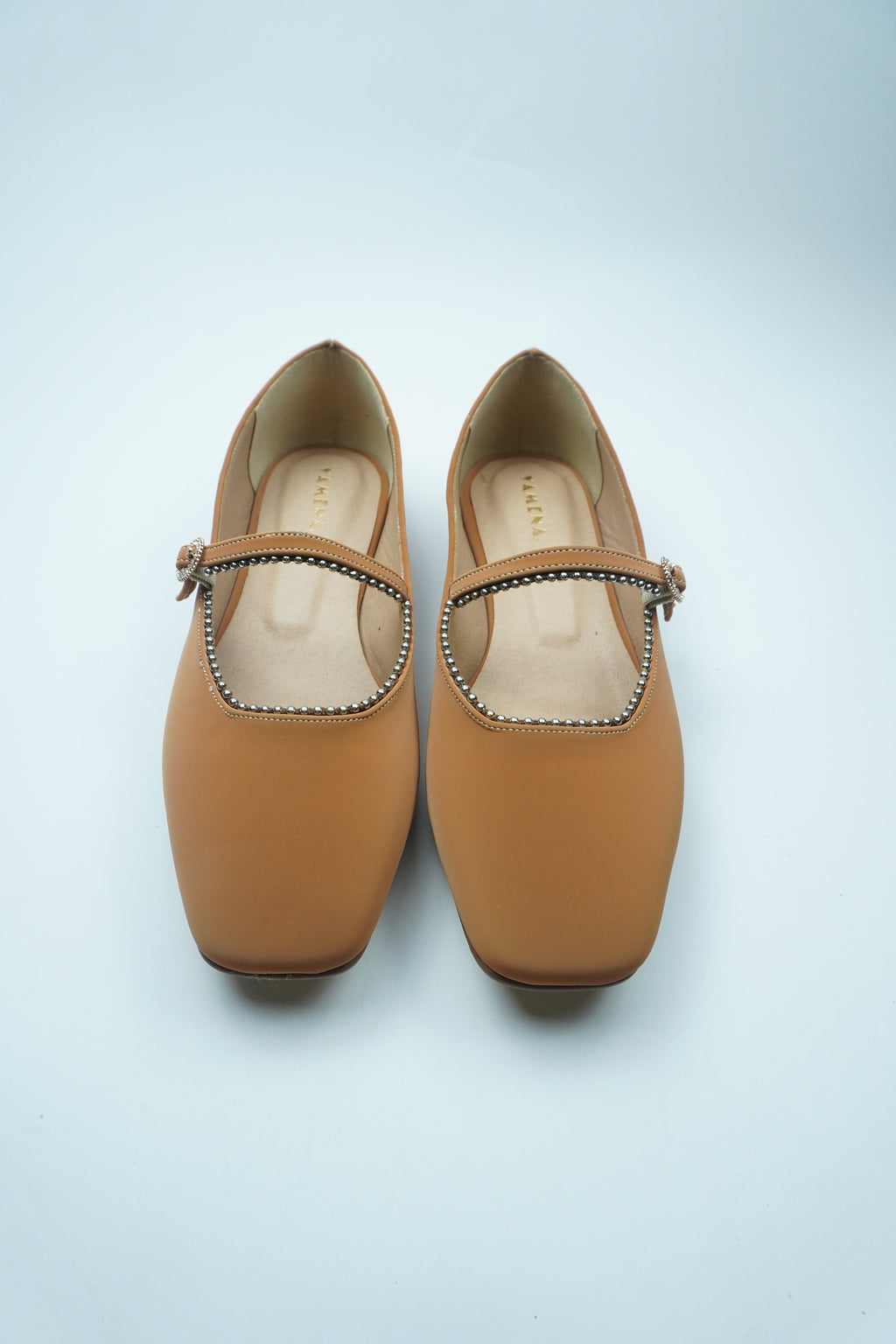 A- BALLERINE ÉLÉGANCE – BRIDE ORNÉE DE STRASS YW-11.