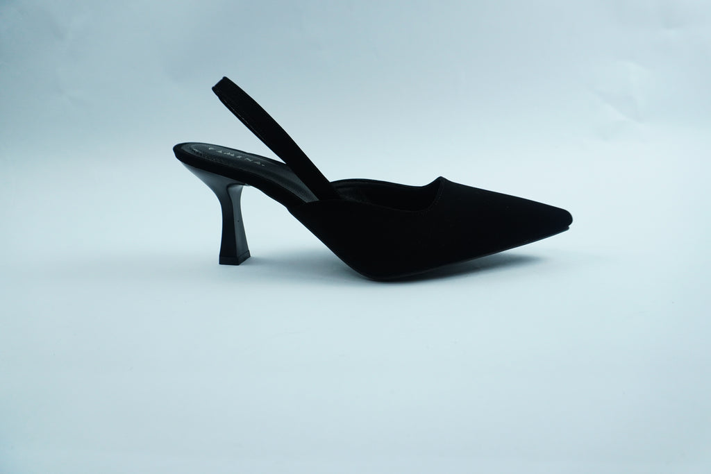 ESCARPIN FULLBLACK- À TALON CHIC STYLE CLASSIQUE YW-2